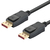 Techly ICOC DSP-A14-020NT DisplayPort-Kabel 2 m Schwarz