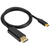 Corsair CU-9000005-WW Videokabel-Adapter 1 m USB Typ-C DisplayPort Schwarz