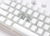 Ducky One 3 Aura White SF Tastatur USB QWERTY US International Weiß