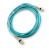HPE AJ834A száloptikás kábel 1 M LC Kék