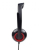 Gembird MHS-002 headphones/headset Wired Head-band Calls/Music Black, Red