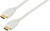 Monacor HDMC-300/WS HDMI-Kabel 3 m HDMI Typ A (Standard) Weiß