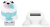 Emtec Baby Seal USB flash meghajtó 16 GB USB A típus 2.0 Kék, Fehér