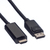 VALUE DisplayPort Kabel, DP - UHDTV, M /M, 1 m