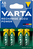 Varta Recharge Accu Power AA 2600 mAh Blister da 4 (Batteria NiMH Accu Precaricata, Mignon, batteria ricaricabile, pronta all'uso)