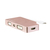 StarTech.com USB-C Video Adapter Multiport - Rose Gold - 4-in-1 USB-C auf VGA, DVI, HDMI oder mDP - 4K