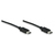 Techly ICOC-DSP-A-010 DisplayPort-Kabel 1 m Schwarz