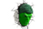 3DlightFX Hulk Face Light Figura iluminada decorativa 1 bombilla(s) LED