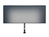 Multibrackets 7093 Flachbildschirm-Tischhalterung 96,5 cm (38") Schwarz Tisch/Bank