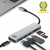 ACT AC7050 Notebook-Dockingstation & Portreplikator USB 3.2 Gen 1 (3.1 Gen 1) Type-C Schwarz, Grau