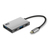 ACT AC7070 Notebook-Dockingstation & Portreplikator USB 3.2 Gen 2 (3.1 Gen 2) Type-C Grau