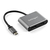 StarTech.com Adaptador de Vídeo Multipuertos USB-C - HDMI o DisplayPort - 4K de 60Hz