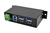 EXSYS EX-1504HMS interface hub USB 3.2 Gen 1 (3.1 Gen 1) Type-B 5000 Mbit/s Zwart