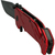 KS Tools 907.2220 coltello da tasca Camper/scout Nero, Rosso