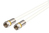 Kathrein ETF 800/S câble coaxial 0,8 m Type F Blanc