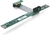 DeLOCK PCI Express x1 with flexible cable 7 cm Schnittstellenkarte/Adapter Eingebaut
