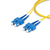 StarTech.com 10m (32.8ft) SC to SC (UPC) OS2 Single Mode Duplex Fiber Optic Cable, 9/125µm, 40G/100G, Bend Insensitive, Low Insertion Loss, LSZH Fiber Patch Cord