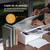 HP LaserJet Impresora multifunción M140w, Blanco y negro, Impresora para Oficina pequeña, Impresión, copia, escáner, Escanear a correo electrónico; Escanear a PDF; Tamaño compacto