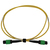 Tripp Lite N390B-01M-12-AP Cable de Fibra Óptica Monomodo 9µm / 125µm OS2 40G / 100G (12F MTP/MPO-APC H/H), LSZH, Amarillo, 1 m [3.3 pies]