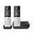 Gigaset Comfort 500A Duo DECT-Telefon Anrufer-Identifikation Schwarz, Silber