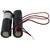 Notleuchtenakku NiMH 4,8V 3000mAh 2x L1x2 Sub-C mit Kabel Stecker