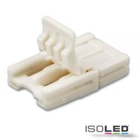 image de produit - Connecteur clip flexible 4 pôles SLIM :: blanc pour larg: 10mm