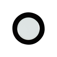 Teller flach 20 cm - Form: Table Selection -, Dekor 79920 schwarz - aus