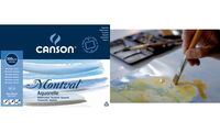 CANSON Bloc de papier aquarelle "Montval", 300 x 400 mm (5297634)