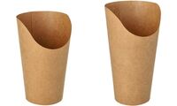 PAPSTAR Pot à wrap, rond, 590 ml, brun (6489230)