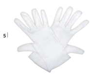 Handschuh Reinraum Cleanroom, Baumwolle 100%, Weiß, Gr. 10