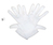 Handschuh Reinraum Cleanroom, Baumwolle 100%, Weiß, Gr. 8