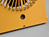 Schreibtisch Ventilator 2er SET - 3 Stufen, Gelb Höhe 23cm Akku & USB-C Anschluß