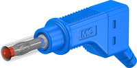 4 mm stapelbarer Stecker blau XZGL-425