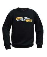 DASSY® Senna SCHWARZ Größe XL STANDARD Sweatshirt mit Druck