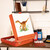 Relaxdays Malkoffer, XL Malset, klappbare Tischstaffelei, Farben Set Acryl, Öl und mehr, Künstlerkoffer aus Holz, orange