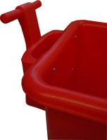 Handle For Food Grade Tapered Truck - 455 Litre - Yellow