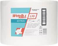 KIMBERLY-CLARK 7202 Putztuch WYPALL L10 EXTRA 7202 L380xB235ca. mm weiß 1-lagig
