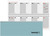 BIELLA Pultkalender Colorful 2025 8.88377E+11 1W/2S salb.grün ML 29.7x10.5cm