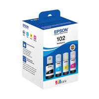 Epson 102 Ecotank Cyan Magenta Yellow Black Multipack C13T03R640