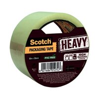 Scotch Packaging Tape Heavy 50mmx50m Clear HV.5050.S.B