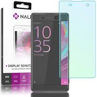 NALIA Screen Protector compatible with Sony Xperia XA, 9H Full-Cover Tempered Glass Smart-Phone Protective Display Film, Durable LCD Saver Protection Armor Foil, Shatter-Proof F...