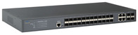 28-Port L2 Managed Gigabit Fiber Switch, 24x 100/1000 SFP, 4x Combo RJ45/SFP