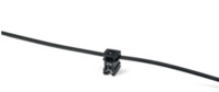 Kantenclip, max. Bündel-Ø 45 mm, PA, schwarz, (L x B) 200 x 4.6 mm, 156-00570