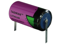 Lithium-Batterie, 3.6 V, LR14, C, Rundzelle, Lötfahne
