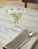 Tischplatte Topalit quadratisch; 60x60 cm (LxB); vintage weiß; quadratisch