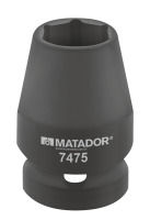 MATADOR Kraft-Steckschlüsseleinsatz, 12,5(1/2): 14 mm