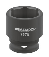 MATADOR Kraft-Steckschlüsseleinsatz, 20(3/4): 60 mm