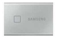 Portable SSD T7 Touch 500GB extern USB 3.2 Gen.2 metallic silver Externe Solid State Drives