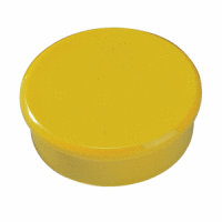 Magnet rund 38mm gelb