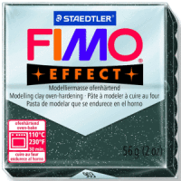 Modelliermasse Fimo effect Kunststoff 56 g Sternenstaub Normalblock